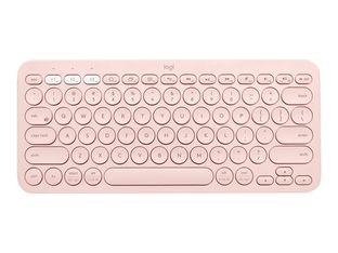 Logitech K380 - clavier minimaliste sans fil - rose