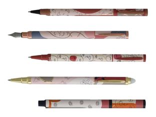 Ink Metal Abstract Faces - Roller gel - différents modèles disponibles