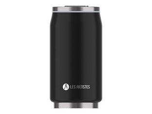Les Artistes Paris - Canette isotherme - noir - 280 ml - acier inoxydable