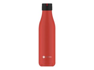 Les Artistes Paris - Gourde Bouteille isotherme 750 ml - rouge - acier inoxydable