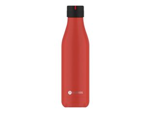 Les Artistes Paris - Gourde Bouteille isotherme 500 ml - rouge - acier inoxydable