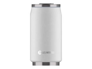 Les Artistes Paris - Canette isotherme - blanc - 280 ml - acier inoxydable