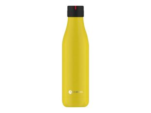 Les Artistes Paris - Gourde Bouteille isotherme 750 ml - jaune - acier inoxydable