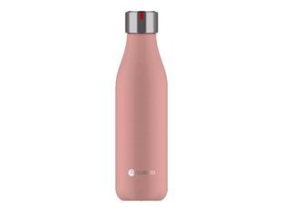 Les Artistes Paris - Gourde Bouteille isotherme 500 ml - rose - acier inoxydable