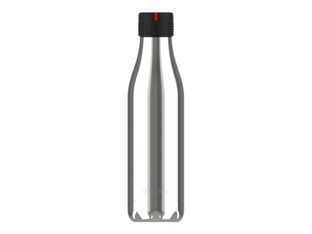 Les Artistes Paris - Gourde Bouteille isotherme 500 ml - argent cristal - acier inoxydable