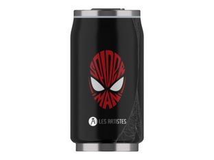 Les Artistes Paris - Canette isotherme - Spiderman - 280 ml - acier inoxydable