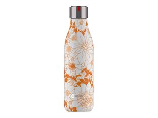 Les Artistes Paris - Gourde Bouteille isotherme 500 ml - Orange flower - acier inoxydable