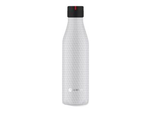 Les Artistes Paris - Gourde Bouteille isotherme 500 ml - blanc nid d'abeilles - acier inoxydable