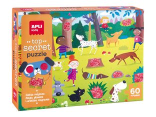 APLI kids - Puzzle junior - 60 pièces - Chiens