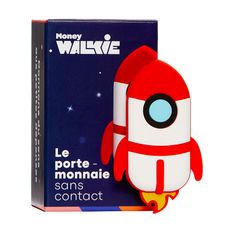 Porte-monnaie sans contact Fusée Money Walkie
