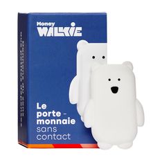 Porte-monnaie sans contact Ours blanc Money Walkie