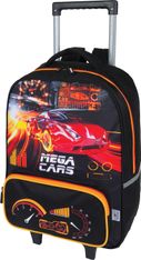 Sac à dos à roulettes Megacars - 1 compartiment - Exclusivité Bureau Vallée - Oberthur