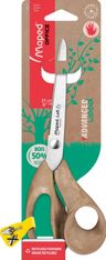 Maped Advanced Wood - Ciseaux pour gaucher - 21 cm asymétriques