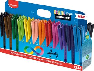 Maped Infinity - Pack de 144 Crayons de couleur