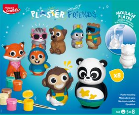 Maped Creativ - Plaster friends - Maxi coffret moulage plâtre