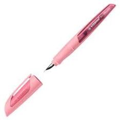 STABILO EASYbuddy Pastel - Stylo plume ergonomique - rouge