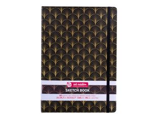 Talens Art Creation - Carnet de croquis - A4 (210 x 297 mm) - 80 feuilles - blanc - Art déco