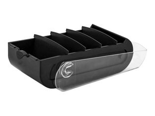 Exacompta - Boîte à fiches bristol et flash cards - pour A7 - capacité 900 feuilles - noir