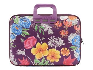 Bombata Peonia-Pivoine - Sacoche pour ordinateur portable 15" - prune