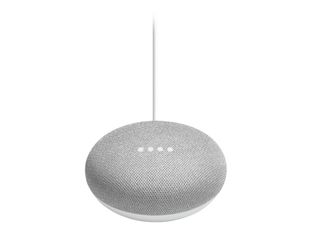 Google Home Mini -Pack enceinte connectée intelligente +  ampoule Philips teintée 