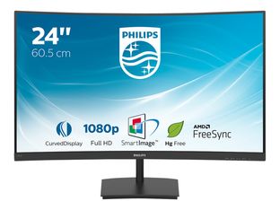 Philips E-line 241E1SC - écran LED 24" - incurvé - Full HD (1080p)