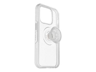 OtterBox Otter + Pop Symmetry Series - coque de protection pour iPhone 14 Pro - paillettes transparentes)