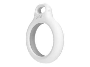 Belkin - support sécurisé pour Airtag avec porte clé - blanc