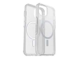 OtterBox Symmetry Series+ Clear - coque de protection avec MagSafe pour iPhone 13 - transparent pailleté