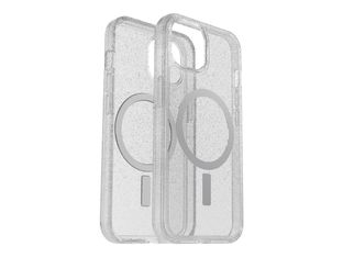 OtterBox Symmetry Series+ - coque de protection avec MagSafe pour iPhone 14 - transparent pailleté