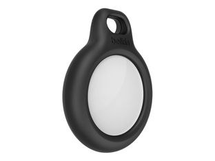 Belkin - 4 supports pour Airtag avec porte clé - noir