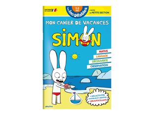 Cahier de vacances 2025 Simon - Les Incollables - Toute Petite Section à Petite Section - livre d'exercices