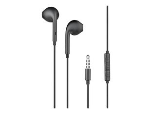 BIGBEN Connected - écouteurs Jack 3.5mm - avec Télécommande et Micro - Bouton Noir