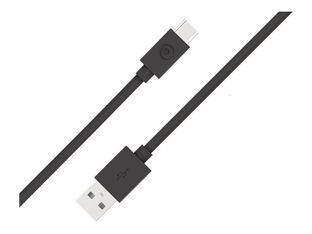 Bigben Connected - Câble USB A/USB C - 1.2 m - 3A - Recyclé - Noir