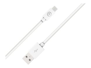 BIGBEN Connected - Câble USB A/micro - 1.2 m - 2.1A - Recyclé - Blanc