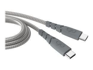 Force Power - Câble USB-C vers USB-C - 1.2 m - gris