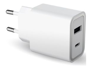 BIGBEN Connected - Force Power Lite - chargeur secteur pour smartphone - 37W (12+25W) - Power Delivery - Blanc - Garanti à vie