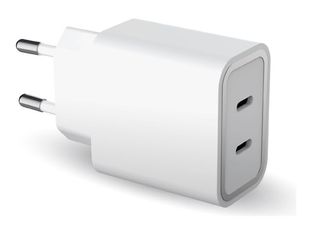 Force Power Lite - chargeur secteur pour smartphone - 45W (20+25W) - Power Delivery - Blanc - Garanti à vie