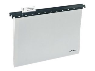DURABLE - dossier suspendu à onglets - A4 - gris