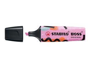 STABILO BOSS ORIGINAL by Ju Schnee - Surligneur - fuchsia givré