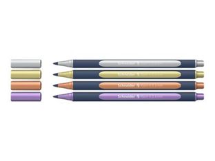 Schneider Paint-It 050 - 4 Metallic rollerball - or, argent, cuivre, violet 