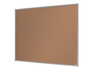 Nobo Essence - Tableau d'affichage en liège 90 x 120 cm - cadre aluminium