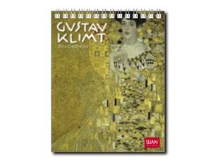 Legami Photo Collection - Calendrier 2024 - 12 x 14,5 cm - Gustav Klimt