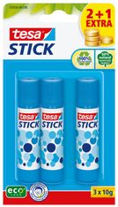 Tesa - Pack de 3 bâtons de colle - 10 gr