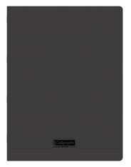 Calligraphe 8000 - Cahier polypro 24 x 32 cm - 96 pages - grands carreaux (Seyes) - noir