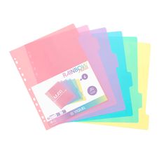 Viquel Rainbow Pastel - Intercalaire 6 positions - A4 Maxi