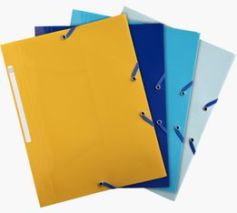Exacompta BeeBlue - Chemise à 3 rabats - A4 - pour 250 feuilles - disponible dans différentes couleurs