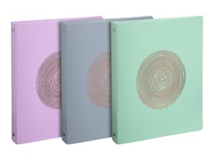 Exacompta Ellipse - Classeur 4 anneaux - Dos de 30 mm - A4 - Pour 275 feuilles - Disponible en différents coloris