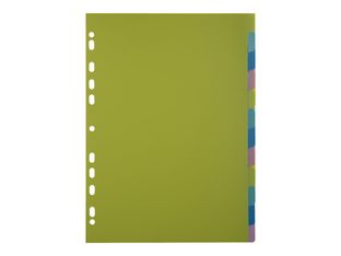 Exacompta Forever Young - Intercalaire 12 positions - A4 - Polypropylène recyclé