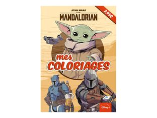 Star Wars The Mandalorian - Mes Coloriages - livre à colorier