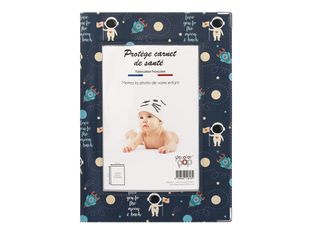 Color Pop - Protège carnet de santé enfant - Personnalisable - 16 x 22 cm - Différents motifs disponibles